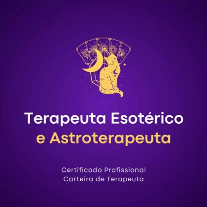 Formação Terapeuta esotérico e astroterapeuta