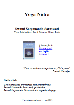 Yoga Nidra (Swami Satyananda Saraswati) - português